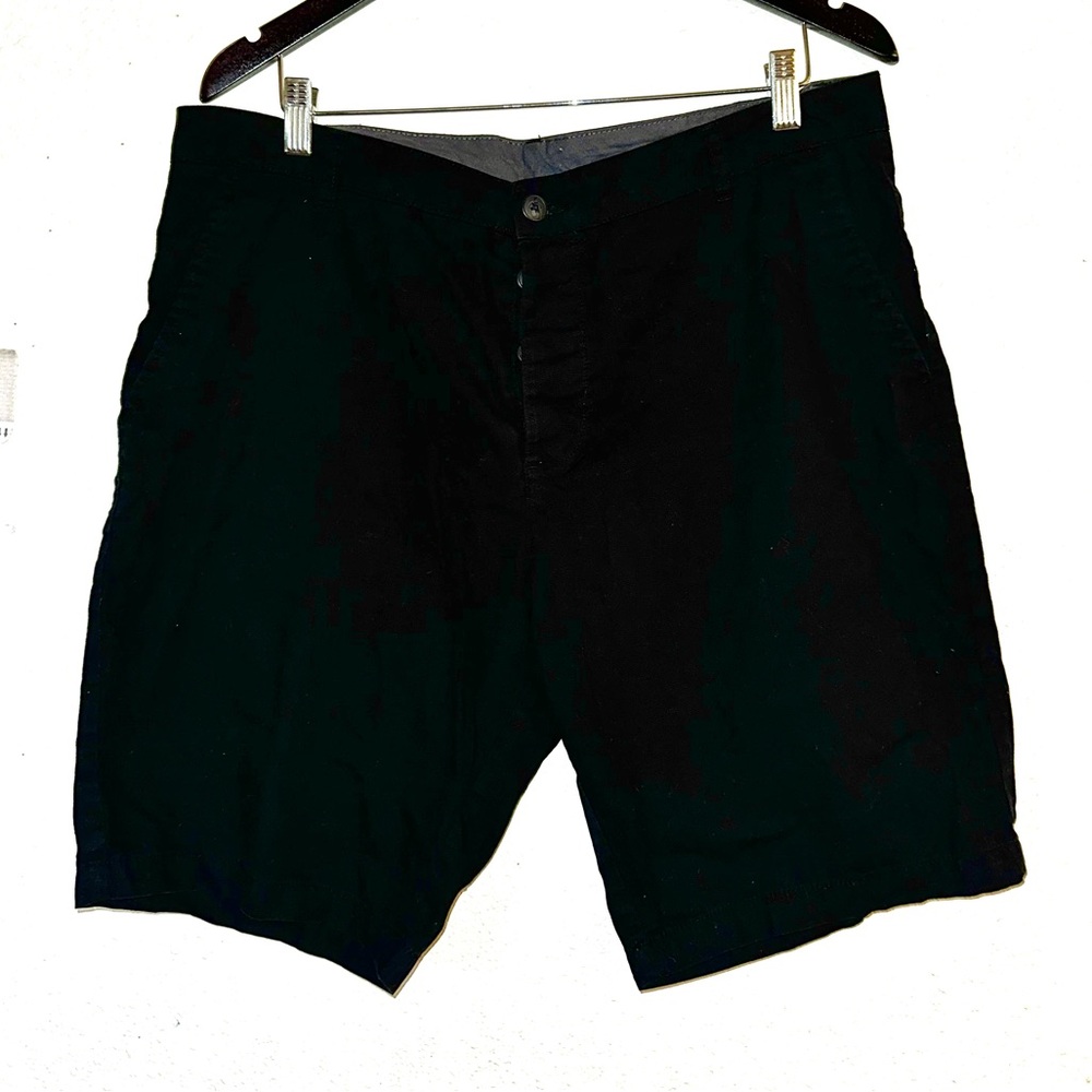 Soft Black Bermuda Shorts